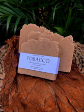 Load image into Gallery viewer, TOBACCO Soap Bar - Sweet Dark Tobacco & Walnut Shell