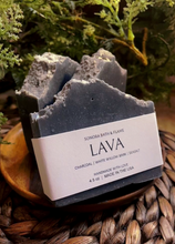 Load image into Gallery viewer, LAVA Men's Detoxifying Charcoal Body Bar