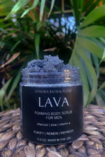 Load image into Gallery viewer, LAVA Detoxifying Men's Body Scrub
