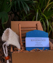 Load image into Gallery viewer, RIVERWOOD Body Bar - Cypress + Cambrian Blue Clay