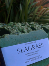 Load image into Gallery viewer, SEA GRASS Body Bar -  Marine Algae + Sea Salt