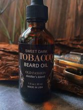 Load image into Gallery viewer, Sweet Dark Tobacco Beard Oil