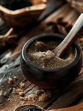 Load image into Gallery viewer, SANDALO Sandalwood + Shea Butter + Turmeric + Vitamin E Men's Body Scrub