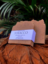 Load image into Gallery viewer, TOBACCO Soap Bar - Sweet Dark Tobacco & Walnut Shell