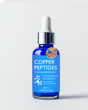 Load image into Gallery viewer, COPPER PEPTIDES FOR HAIR GROWTH - Ultrastrong 10% GHK-Cu Formula with 7x Absorption