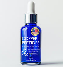 Load image into Gallery viewer, COPPER PEPTIDES FOR HAIR GROWTH - Ultrastrong 10% GHK-Cu Formula with 7x Absorption