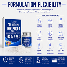 Load image into Gallery viewer, Palmitoyl Tripeptide-1 (PAL-1) Powder - 99% Purity - High Quality Premium Raw Bulk Cosmetic Grade