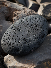 Load image into Gallery viewer, Black Lava Volcanic Pumice Stone - All Natural Lava Volcanic Pumice Stone for Feet
