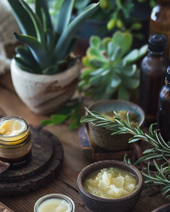 Desert Salve -  Ultrasoothing Skin Balm for Eczema, Psoriasis, Dermatitis, Skin Inflammation, Burns, Boils, and Skin Irritations, 8 Powerful Wound-Healing Herbs and Botanical Extracts