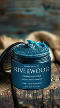 Load image into Gallery viewer, RIVERWOOD Blue Clay + Willow Bark Mens Body Scrub
