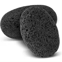 Load image into Gallery viewer, Black Lava Volcanic Pumice Stone - All Natural Lava Volcanic Pumice Stone for Feet
