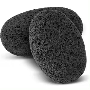 Black Lava Volcanic Pumice Stone - All Natural Lava Volcanic Pumice Stone for Feet