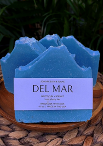 DEL MAR Body Bar -  White Clay + Colima Seasalt