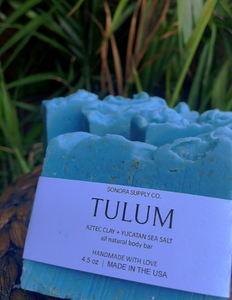 TULUM Body Bar -  Aztec Clay + Yucatan Sea Salt