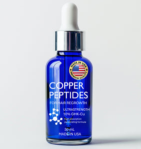 COPPER PEPTIDES FOR HAIR GROWTH - Ultrastrong 10% GHK-Cu Formula with Sonora Supply Co. COPPER PEPTIDES FOR HAIR GROWTH - Ultrastrong 10% GHK-Cu Formula with Sonora Supply Co.