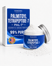 Load image into Gallery viewer, Palmitoyl Tetrapeptide-7 (PAL-7) Powder - 99% Purity - High Quality Premium Raw Bulk Cosmetic Grade
