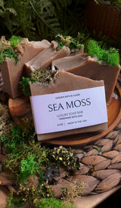 IRISH SEA MOSS Soap Bar  -  5,000 mg USDA Certified Organic Irish Sea Moss with 92 Vitamins and Minerals